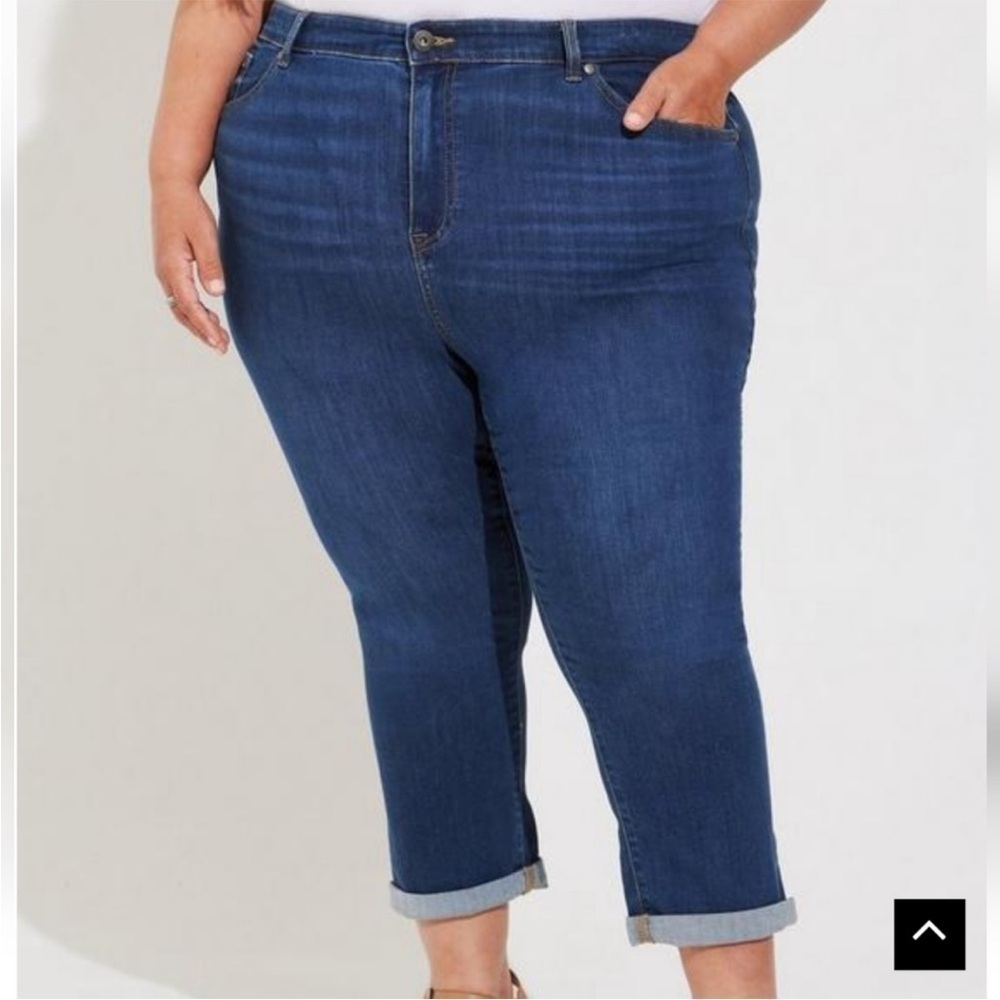 Torrid Crop Skinny Super Soft Mid-Rise Jean size 26 - Picture 2 of 14